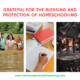 Grateful for the Blessing and Protection of Homeschooling