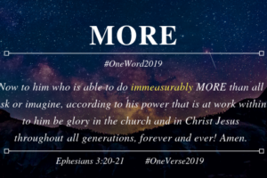 #OneWord for 2019 and 2018 Review of Biggest Wins and Blessings
