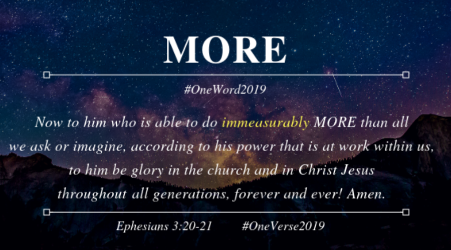 #OneWord for 2019 and 2018 Review of Biggest Wins and Blessings