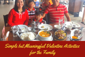 Simple but Meaningful Valentine Activities for the Family