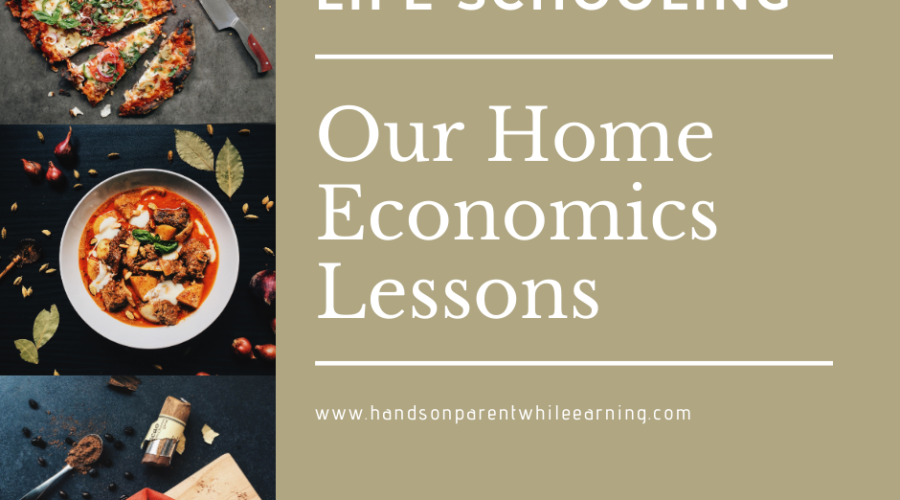 Life Schooling: Our Home Economics Lessons