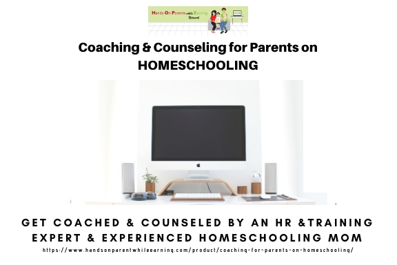 Coaching for Parents on Homeschooling - Advance Package (2 Sessions)