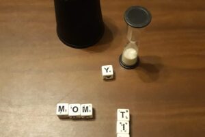 Play-based Homeschooling by Playing Letter Dice