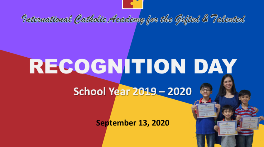 Recognition Day for SY 2019-2020 in our Homeschool