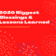 2020 Biggest Blessings & Lessons Learned