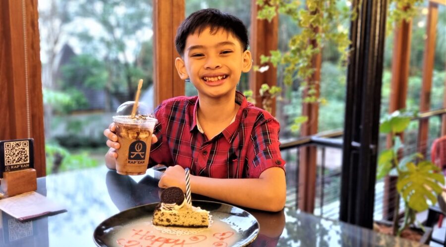 Mateo’s Birthday Celebration at Abagatan ti Manila’s Garden Restaurant and Kap’ean Coffee