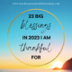 23 Big Blessings in 2023 I Am Thankful For