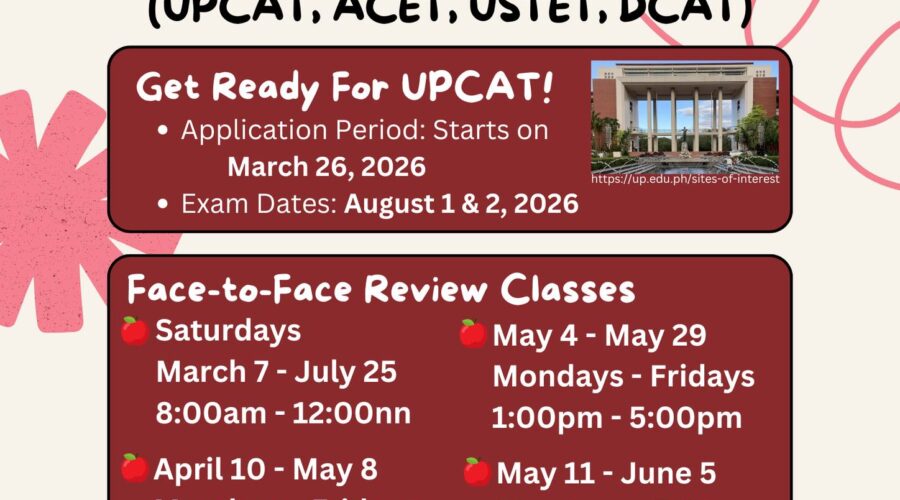 Preparing a Homeschooled Student for UPCAT and Other College Entrance Tests in the Philippines