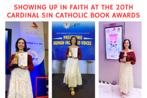 Showing Up in Faith at the 20th Cardinal Sin Catholic Book Awards