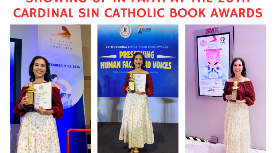 Showing Up in Faith at the 20th Cardinal Sin Catholic Book Awards